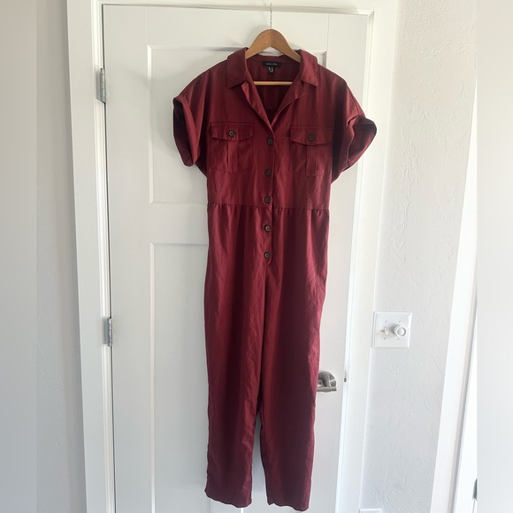 Newlook Short Sleeve Jumpsuit - Picture 5 of 11